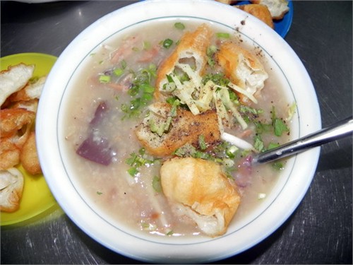 Cháo mực khô- món ăn bổ dưỡng Cháo mực khô- món ăn bổ dưỡng