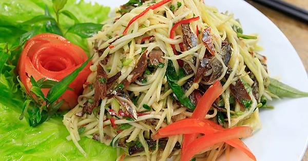 Gỏi cá chỉ vàng hấp dẫn