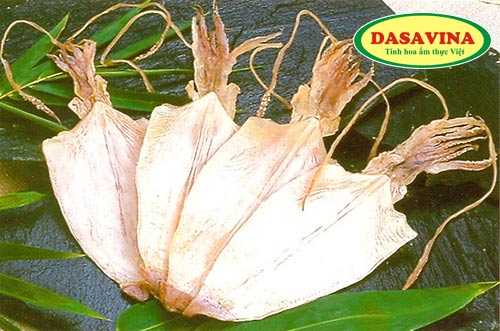 Mực khô hút chân không