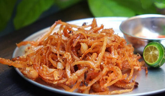 Bí quyết chế biến mực khô chiên bơ thơm ngon