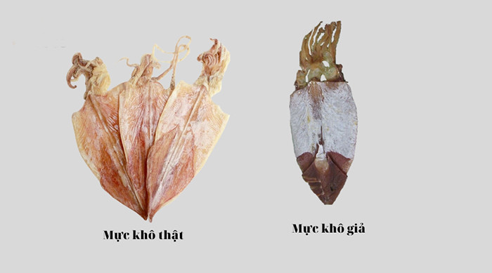 Phân biệt mực khô thật - giả