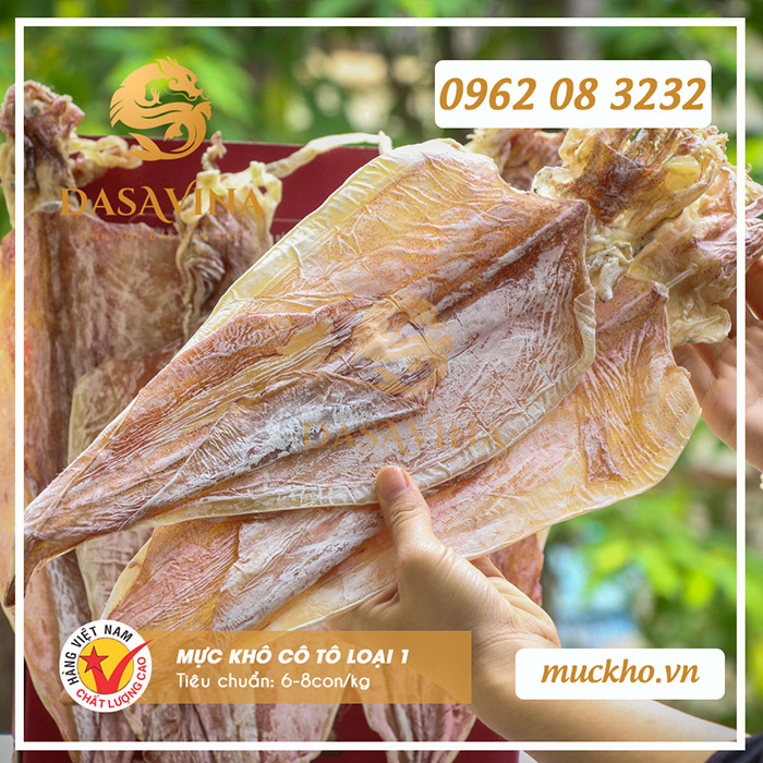 Mực khô có thể chế biến nhiều món ngon hấp dẫn lại còn làm quà tặng ý nghĩa